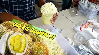 80 KG Durian Per Hari.... (Es Durian Pengkolan Prima)