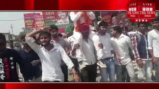 [ Allahabad ] सी.एम.पी.कॉलेज से छात्रसंघ चुनाव में प्रबल दावेदारी प्रत्याशी मोहित पाल ने किया रोड शो