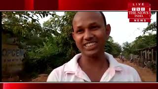Assam ] असम के होजाई जिला के धलपुखुरी गांव पंचायत में सड़क निर्माण का कार्य शुभारमभ / THE NEWS INDIA