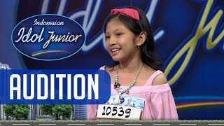 Hi Guys! Nakisha dapet Golden Ticket lho - AUDITION 4 - Indonesian Idol Junior 2018