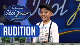 Percaya diri! Jovan tidak mudah menyerah - AUDITION 4 - Indonesian Idol Junior 2018