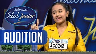 Beda genre musik, Nikita berhasil memikat para juri! - AUDITION 4 - Indonesian Idol Junior 2018