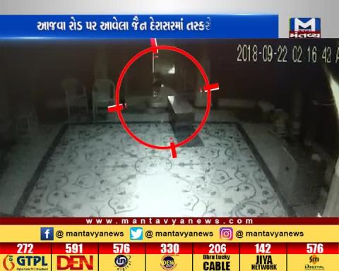Vadodara: Robbery of Donation box from Jain Temple