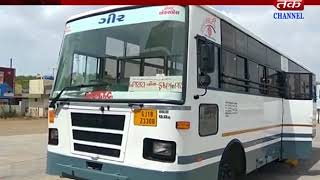 Vadiya : passangers gets happy because of new bus put for ahmedabad rout