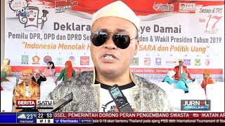 Kemeriahan Deklarasi Kampanye Damai di Maluku Utara dan Semarang