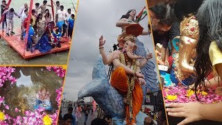 Good Bye Bappa! See Visuals of Ganesh Visarjan of Surat