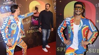 Crazy Simmba Ranveer Singh With Rohit Shetty At Box Office India 9th Anniversary issue Launch