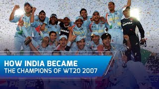 How India went on to lift the WT20 2007 title