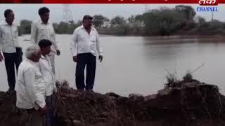 Jodiya : lakhs of litre gets wastage due to leakage of 50 feet in checkdam
