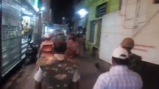 कन्नौज में डीएम एसपी ने पुलिस बल के साथ की गश्त