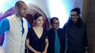 Uncut: Alia Bhatt At Preview Of "EAST GREETS WEST- A Conversation Through Calligraphy