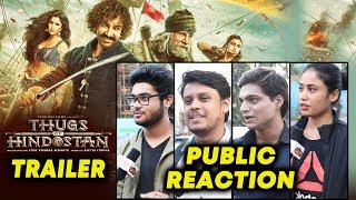Thugs Of Hindostan Trailer | Public Excitement | Aamir Khan, Katrina, Amitabh, Fatima Sana Sheikh
