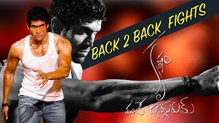 Rana Back To Back Action Scenes - Krishnam Vande Jagadugurum - Nayanthara - Krish