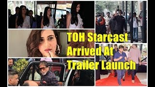 Aamir Khan Amitabh Bachchan Katrina Fatima Shaikh Reached At Thugs Of Hindostan Trailer Launch