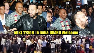 Mike Tyson Arrives In India, Bodyguard Shera Protects Him | Kumite 1 League