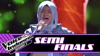 Naura "Ujung Pasir - Deen Assalam (Medley)" | Semifinals | The Voice Kids Indonesia Season 3 GTV