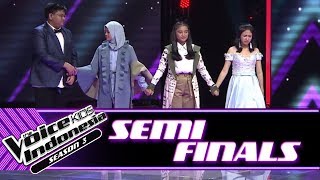 Ini Dia Pilihan Coach AgnezMo! | Semifinals | The Voice Kids Indonesia Season 3 GTV