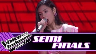 Vanessa "Scared To Be Lonely" | Semifinals | The Voice Kids Indonesia Season 3 GTV