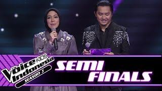 Ini Dia Hasil Voting Pilihan Pemirsa! | Semifinals | The Voice Kids Indonesia Season 3 GTV