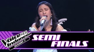 Nadhia "Stand Up For Love" | Semifinals | The Voice Kids Indonesia Season 3 GTV