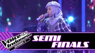 Shakila "One Last Cry" | Semifinals | The Voice Kids Indonesia Season 3 GTV