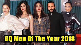 GQ Men Of The Year Awards 2018 | Deepika Padukone, Saif Ali Khan, Sonakshi Sinha, Radhika