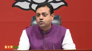 Congress politicized the issue and Rahul Gandhi stood by the urban Naxals: Dr. Sambit Patra