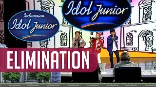Meski berbeda pendapat, mereka tampil dengan kompak! - ELIMINATION 1 - Indonesian Idol Junior 2018