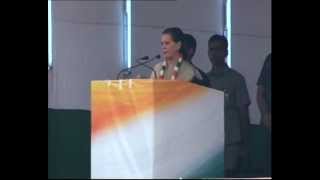 Smt Sonia Gandhi's Speech at Ramleela Maidan, Nov 4