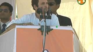 Shri Rahul Gandhi addressing an election Rally at Palampur (Gujarat)