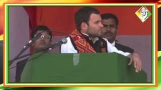 Rahul Gandhi Speaks on 'Equality For People' at a Public Rally in Mo Town, Nagaland