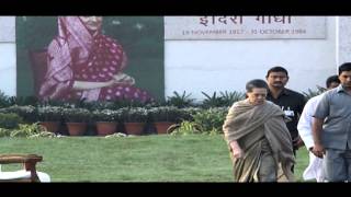 Homage to Smt. Indira Gandhi on her 29th Death Anniversary today (Oct 31, 2013)