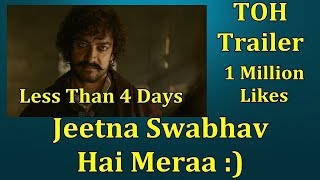 Thugs Of Hindostan Trailer Crosses 1 Million Likes In Less Than 4 Days