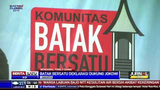 Batak Bersatu Deklarasikan Dukungan untuk Jokowi-Ma'ruf