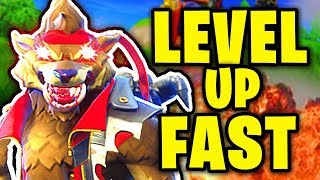 HOW TO LEVEL UP FAST IN FORTNITE HOW TO RANK UP FAST IN FORTNITE SEASON 6 UNLOCK MAX DIRE FAST!