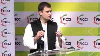 Rahul Gandhi's Valedictory Address at FICCI AGM, December 21, 2013