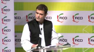 Rahul Gandhi advocates India becoming the global leader in manufacturing during his address at FICCI