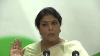 AICC Press Conference addressed by Smt. Renuka Chowdhary on 10 April, 2013