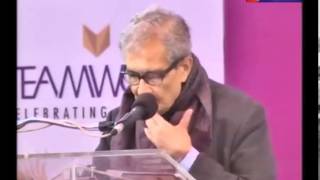 Nobel prize Winner  Amritay Sain Addressing - at Jaipur Literature Festival 2014