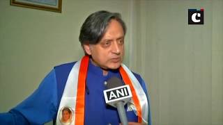 EAM Swaraj’s speech at UNGA was BJP’s campaign targeting Indian voters: Shashi Tharoor