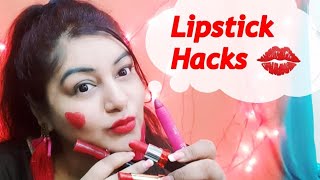 My Unique Lipstick Hacks that work | Makeup Hacks with JSuper Kaur