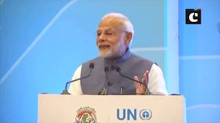 PM Modi gives credit to Indians for "UNEP Champions of the Earth"