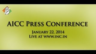 AICC Press Conference on January 22, 2014