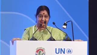 EAMs address at the Award ceremony of Champions of the Earth conferred on PM by United Nations