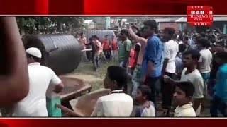 असम के होजाई में झूठी अफवाह फैला दी कि दो  बच्चे की मौत की खबर, लोगों ने किया हंगामा