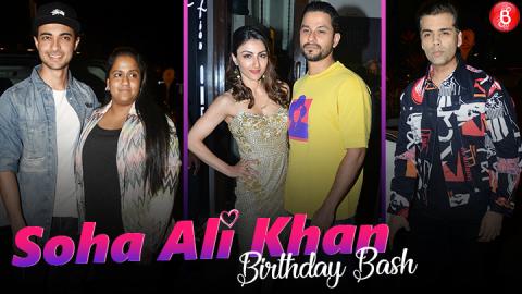 Soha Ali Khan's Star Studded Birthday Bash!