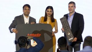 Radhika Apte At The Launch Of Hathway Play Box India's First Online OTT Box