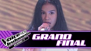 Vanessa "Snow On The Sahara" | Grand Final | The Voice Kids Indonesia Season 3 GTV
