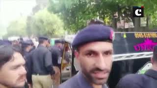 Protesting policemen on temporary job thrashed by armed police in Muzaffarabad