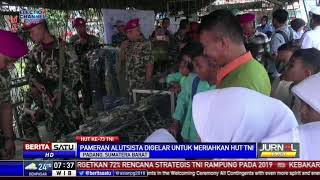 Peringatan HUT TNI di Padang Dimeriahkan Pameran Alutsista